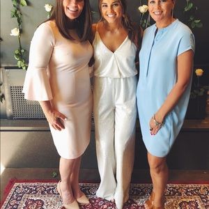 BHLDN white jumpsuit